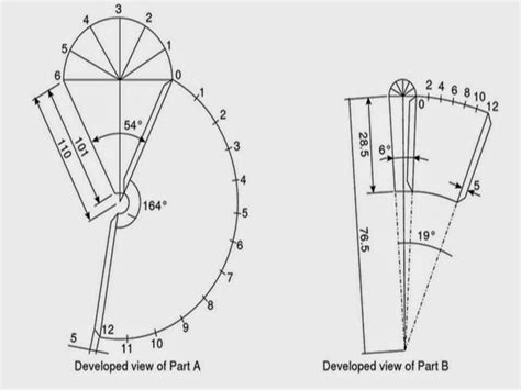 how to make a sheet metal funnel|funnel pattern cut from sheet.